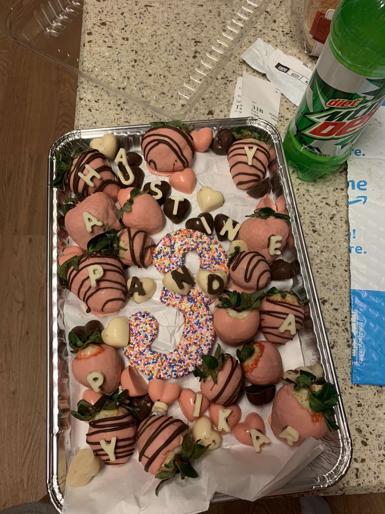 Custom Chocolate Covered Strawberries