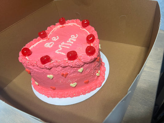 Heart cakes