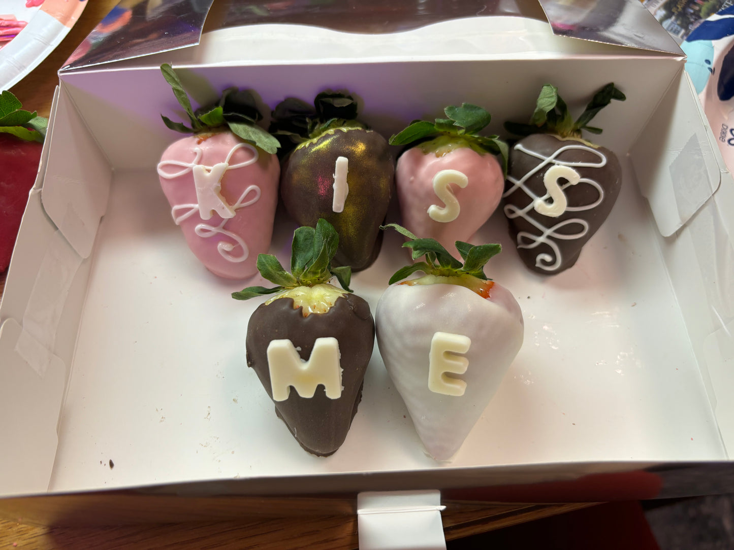Custom Chocolate Covered Strawberries
